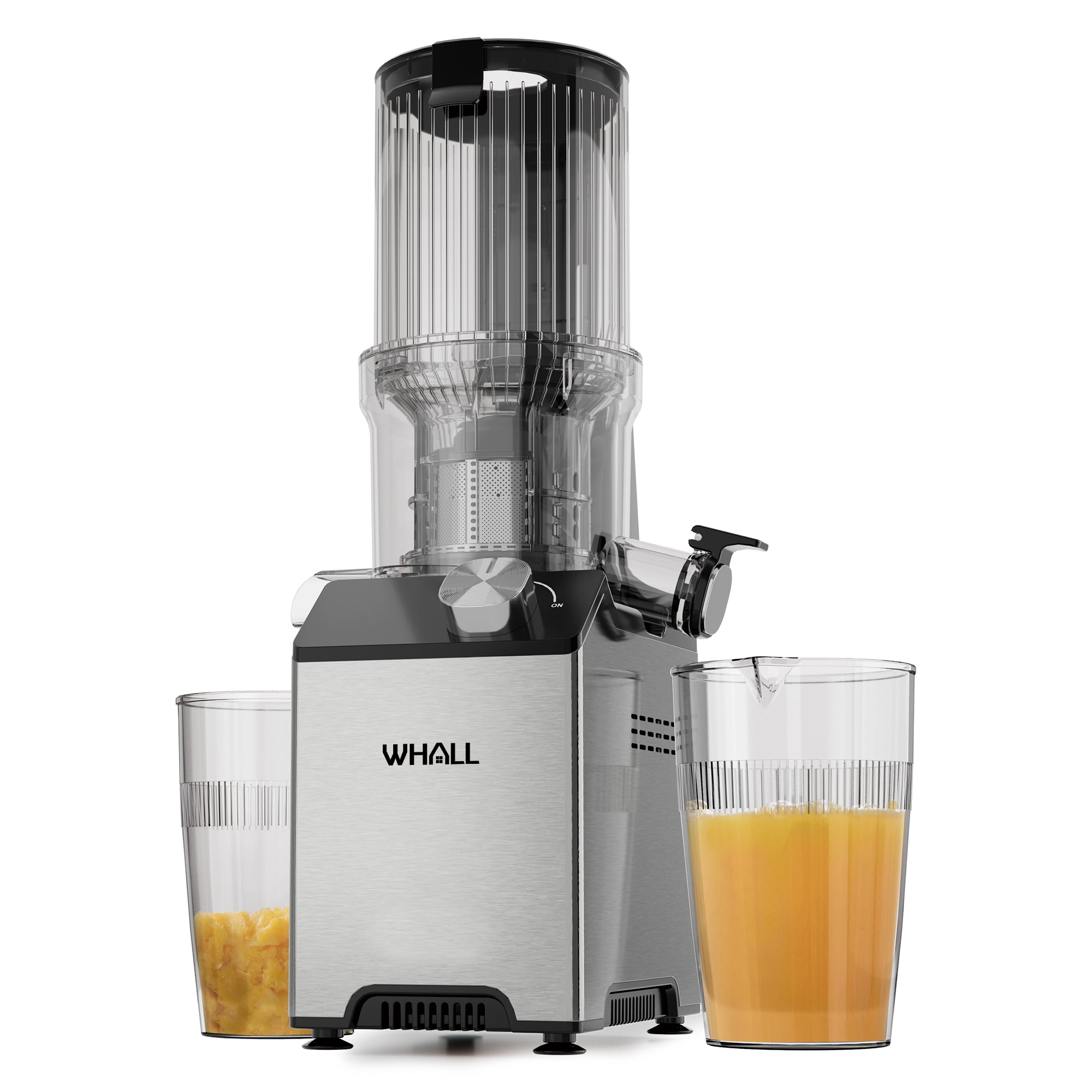 Whall Cold Press Juicer Machines with 4.2" Extra Large Feed Chute, Reverse Function