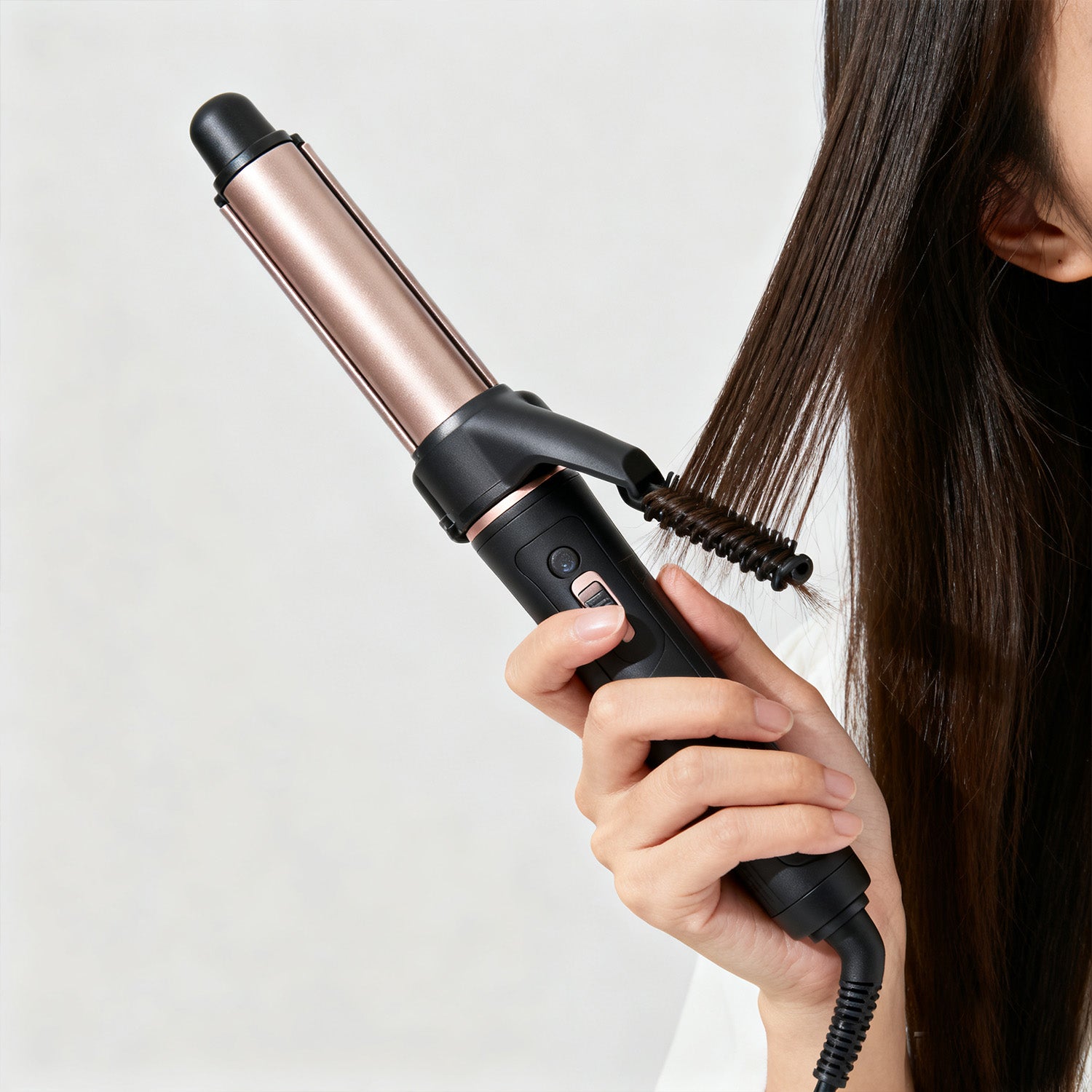 NICEBAY Auto Hair Curler, Automatic Curling Iron with 4 Temperature & 3 Timer, Automatic Shut-Off