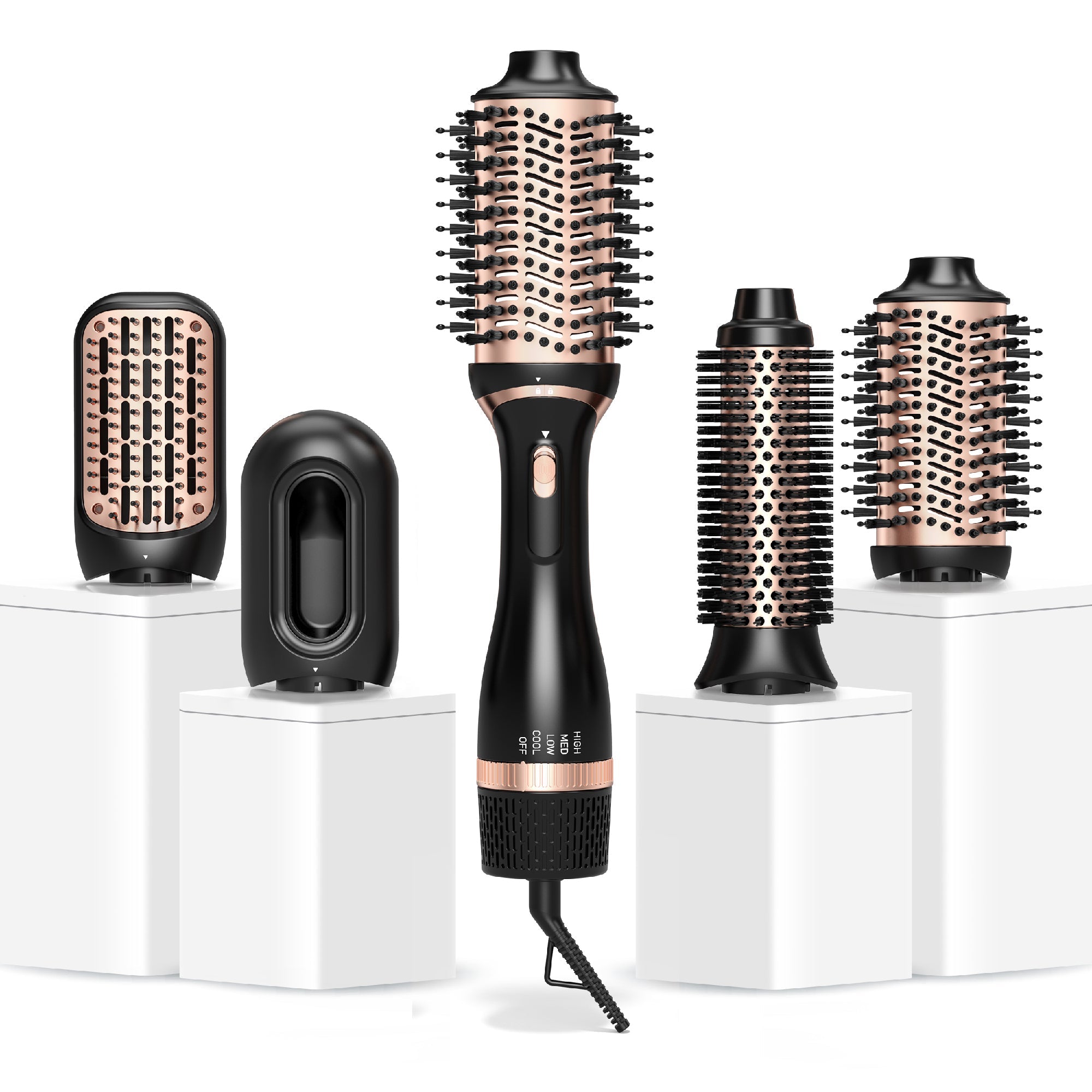 Nicebay Hair Dryer Brush, Black Blow Dryer Brush, Hot Tools Blow Dryer Brush in One