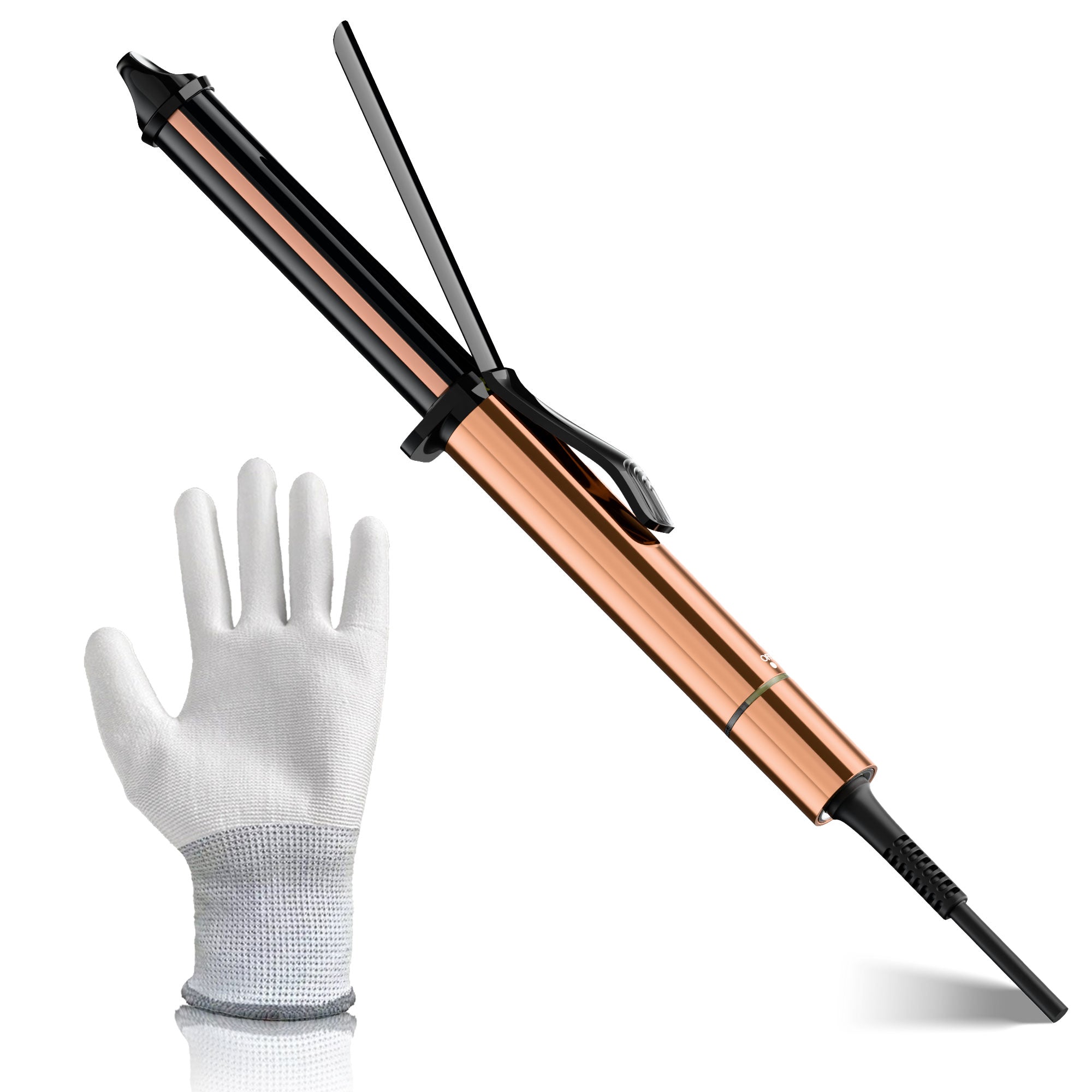 NICEBAY Curling Iron Wand, 1 inch Curling Wand, Hair Curling Wand