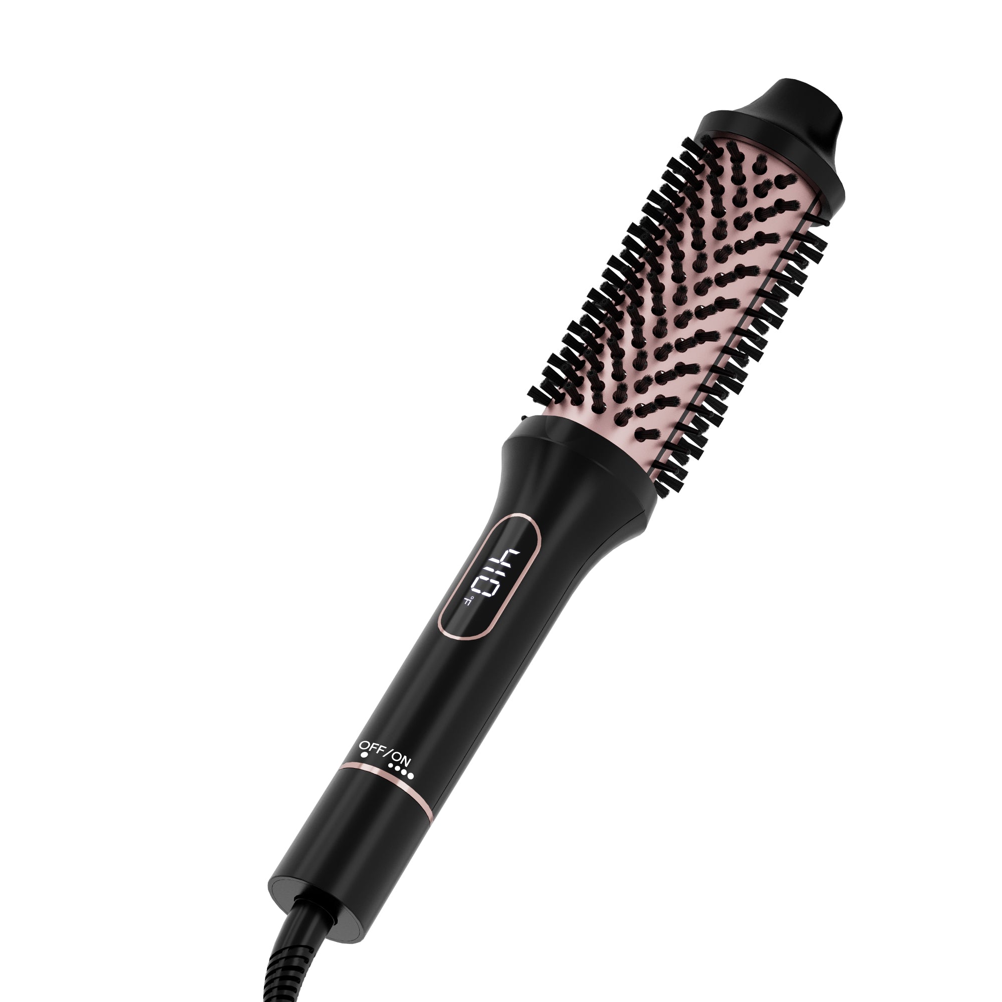 SKIMI Thermal Brush, Curling Iron, 1.5 inch Electric Curl Wand, Negative Ion Technology Reduce Hair Damage, Heated Round Brush, Travel and Home