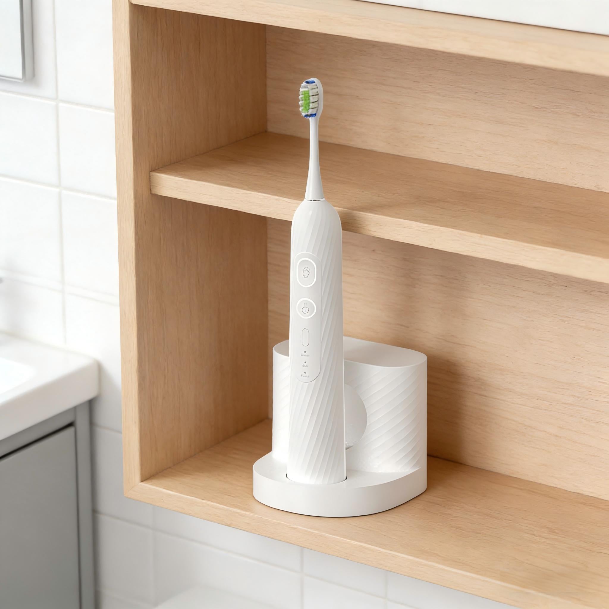 NICEBAY  Flossing Electric Toothbrush with Water Flosser Combo In One