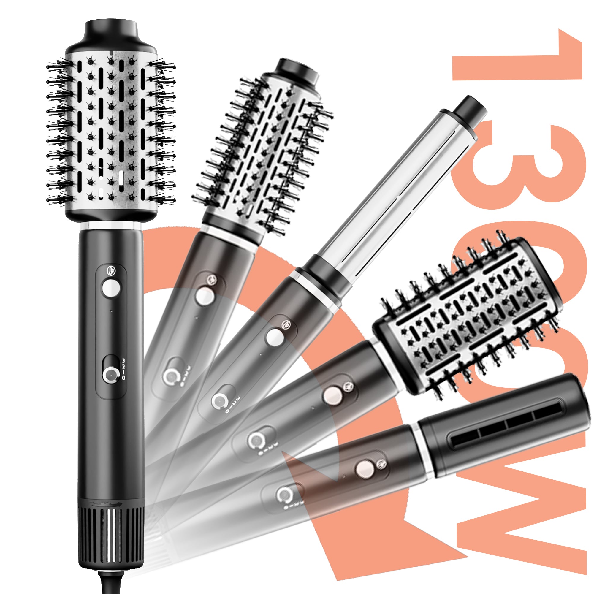 NICEBAY Hair Dryer Brush, Hair Dryer Brush Blow Dryer Brush in One, 4 in 1 Hair Dryer and Styler Volumizer with Oval Barrel
