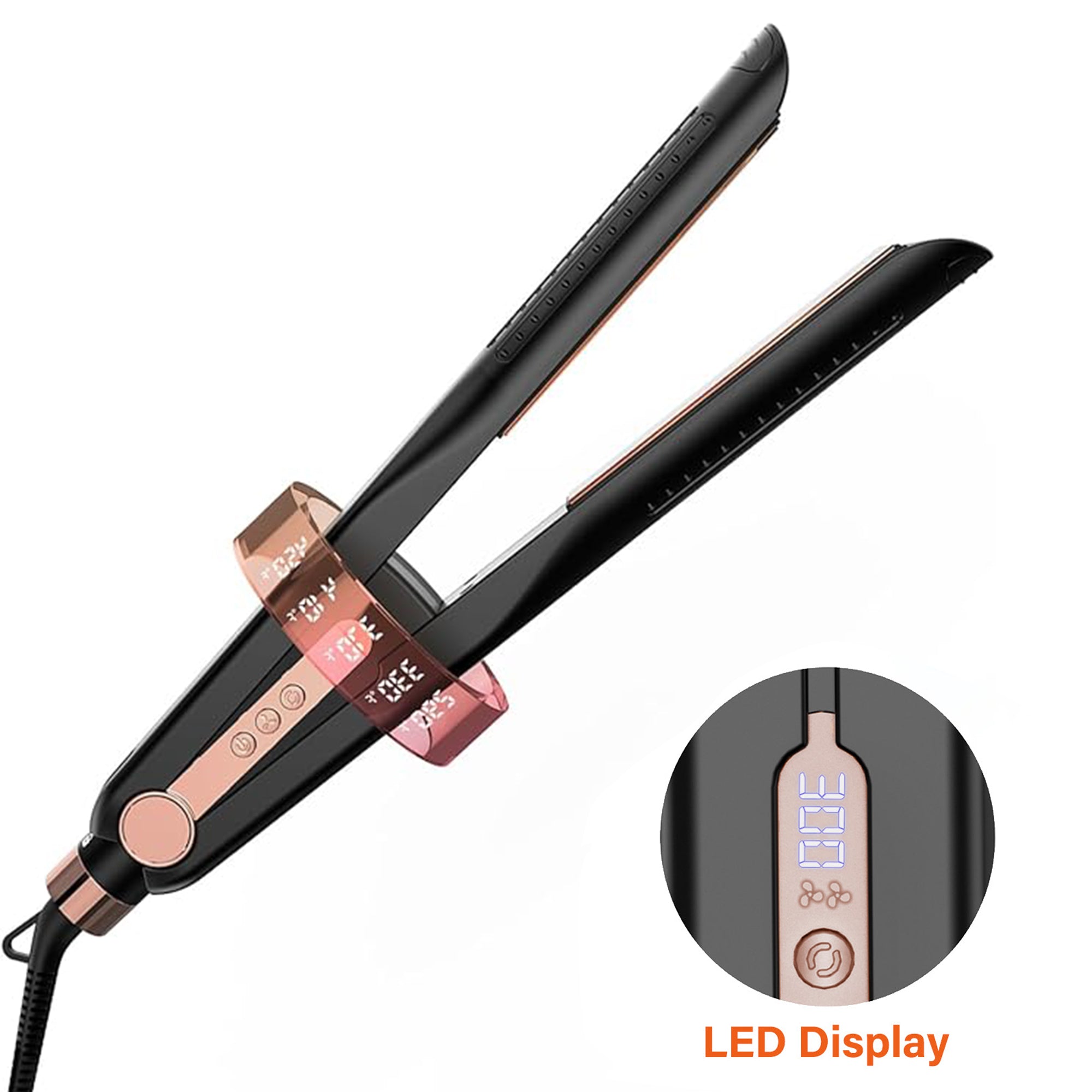Nicebay Airflow Styling, Hair Straightener, 1 inch Hair Straightener Iron, Flat Iron