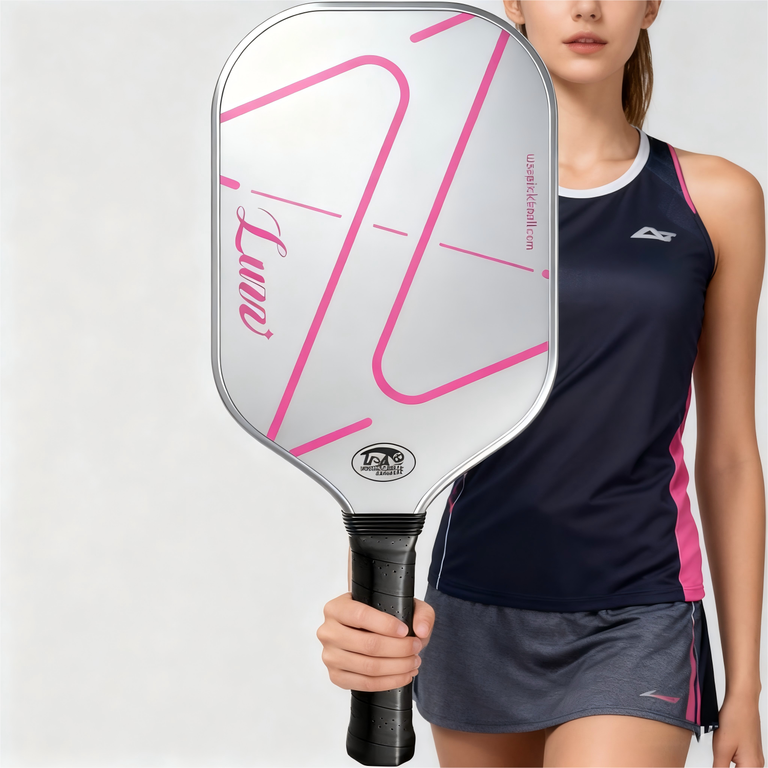 LUZZ Pickleball ZZ Attack Paddle Fully Encased Carbon Fiber T700 Exceptional Spin & Power